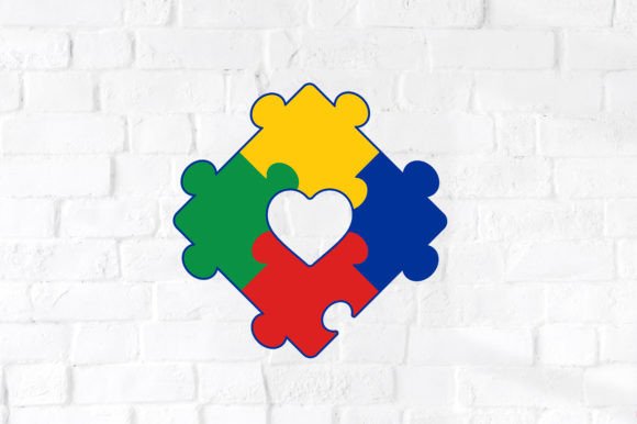 Autism SVG Graphics for Crafts & Editorial Design