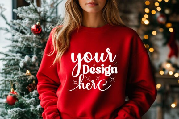 Christmas Sweater Mockup 56: Graphics for Product Mockups