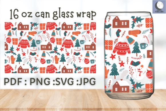 Christmas Time Graphics for Crafts & Branding