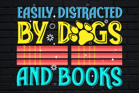 Easily Distracted by Dogs and Books: Graphics for Print Templates