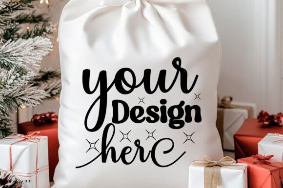 Graphics: Product Mockups for Santa Sack