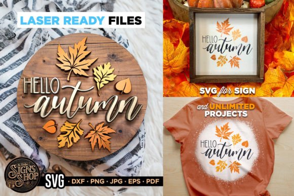 Hello Autumn SVG: Crafts & Graphics Review