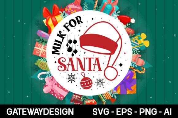 Milk for Santa SVG: Graphics & Crafts Review