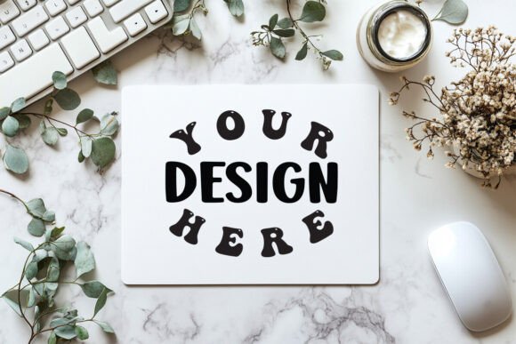 Mousepad Mockup: Graphics for Product Mockups