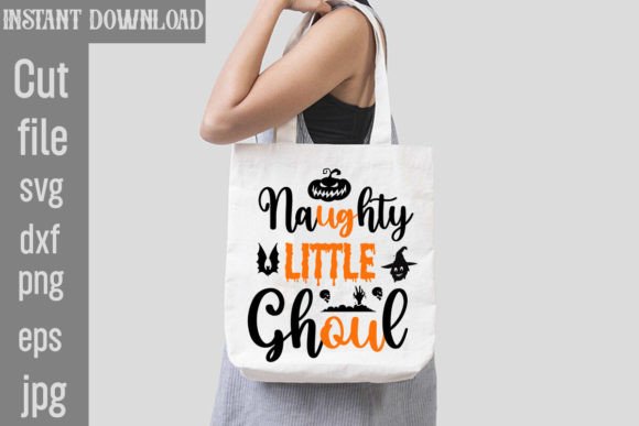 Naughty Little Ghoul SVG: Graphics for Crafts