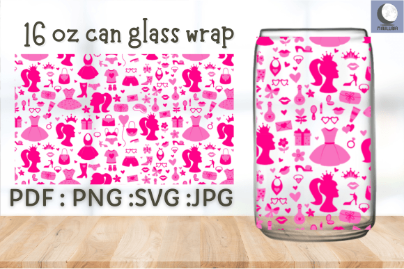 Pink Lady Can Wrap: Graphics for Crafts