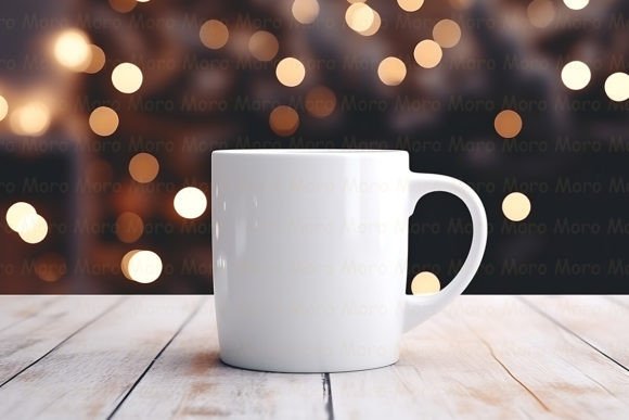 Reviewing the Christmas White Coffee Mug Mockup for Holiday Embroidery