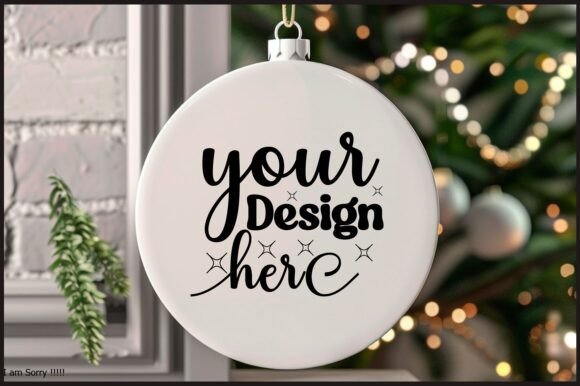 Round Ornament Mockup: Graphics & Product Mockups