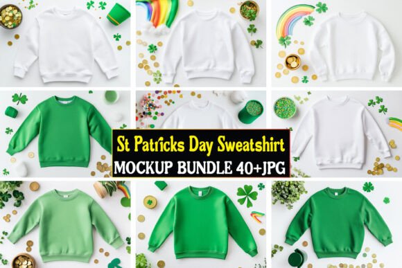 St. Patrick’s Day Graphics & Product Mockups