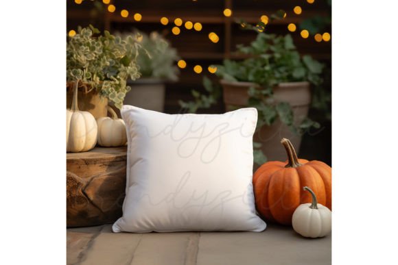 White Pillow Mockup: Premium Graphics for Pillows Amp